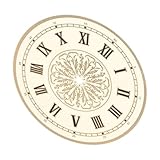 cadran pour horloge ancienne D'horloge murale : design élégant et de ce remplacement de cadran ajoute mode et sophistication à votre horloge de bricolage, matériel d'horloge