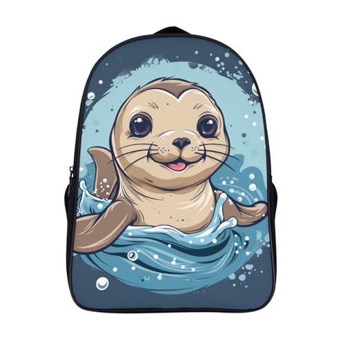 Sac à dos d'école pour enfants imprimé en 3D grande capacité de 40x28x16 cm Style-4 pour la rentrée