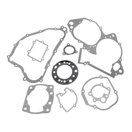 オートバイ用シリンダーヘッドエンジンカバーガスケットキットセット CR250R 2002 2003 2004に適合(Full kits)