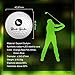 Blach Birdie Glow in The Dark Night Golf Balls Light up 10 Minutes Flashing in Six Color for Men Kinds Women Golf Gift, Red, Blue, Orange, White, Pink ,Green