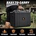TIGERKING Pistol Case for 8 Pistols & 14 Magazines – Waterproof Hard Shell Pistol Case with Pre-Cut Foam and Desiccant, Storage Gun Cases for Handguns Glock, SIG Sauer, Smith & Wesson