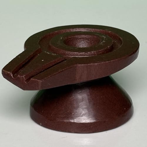 Image of Jaleri Yoni Base, Lingam Holder, Jalahari, Goripitham, Aadhar Saktipith Pitham Argha Stand Panapitham Hasta Kamal Base Jaleradhari For Narmadeshwar Shivling (3 Inch Brown Damru jaladhari)