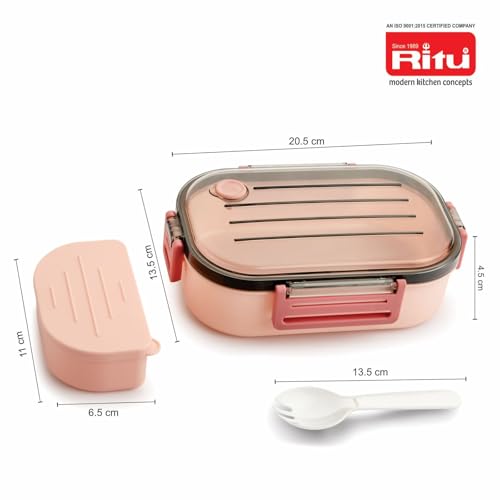 Image of RITU J-433 Evan Lunch Box for Office, School & Travel Use-1200ml