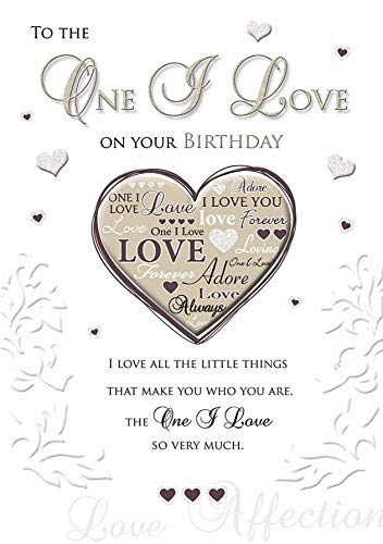 Piccadilly Greetings Weihnachtskarte 'One I Love' Mit Niedlichen Eisbären, 22,9 X 15,2 Cm