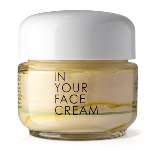 In Your Face CREAM Luxurious Moisturizer for Face | 100% Natural CoQ10 & Vitamin C Face Cream | Adds Layers of Hydration | Softens Signs of Aging & Restores Skin's Balance