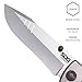 SOG Pocket Knife and Folding Knife - Sideswipe EDC Knife, Flip Knife with 3.4 Inch Assisted Opening Blade and Reversible Pocket Clip