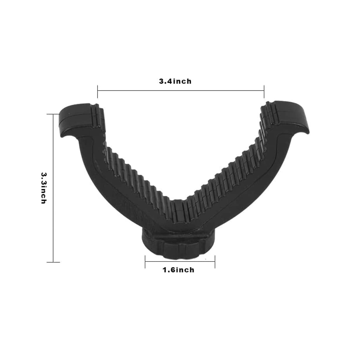 Sturdy and Versatile Rifle Shooting Tripod with a V Yoke Stand and 360-degree Rotation, Ideal for Target Practice, Hunting, and Outdoor Activities