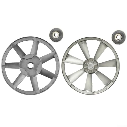 Volakebeing Set di pulegge per compressore d'aria in metallo, diametro 265/300 mm, tipo A, triangolare, volano, motore, puleggia con slot di installazione da 13 mm, per pompe ad aria, design a stadio