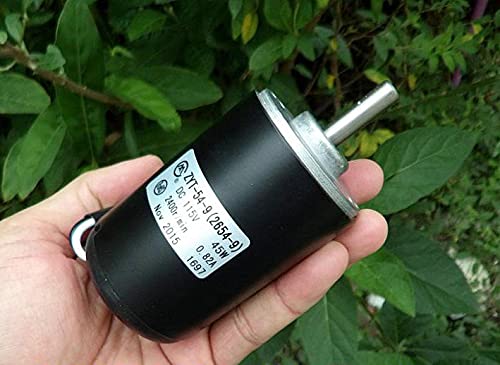 Davitu DC Motor - DC115V 2400RPM 45W Micro DC Permanent Magnet Motor Low Current Power Tools / Machinery / DIY Generator Motor Parts