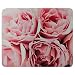 Mouse Pad Pink Roses 36230 Oblong Shaped Mouse Mat Design Natural Eco Rubber Durable Computer Desk Stationery Accessories Mouse Pads for Gift