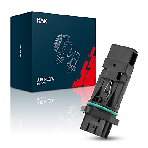 KAX Mass Air Flow Sensor 245-2160 22680-6N201 22680-4M500 5S2961 MAF Sensor Original Equipment Replacement Mass Air Flow Sensor Compatible with 00-01 Maxima I30