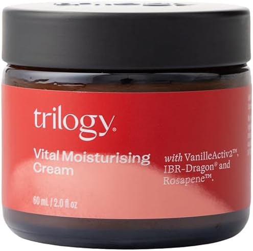 Trilogy Vital Moisturising Cream, Day & Night Face Cream, 2 Fl Oz