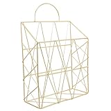 Rack - offre suffisamment de capacité pour organiser vos lettres, livres, fichiers, journaux, albums, etc., mini