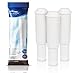 Aqualogis Filtro de Agua para Cafetera de Repuesto, Compatible con Jura Claris White (incluye varios modelos de Nespresso, Capresso, Impressa, Avantgarde) (3)