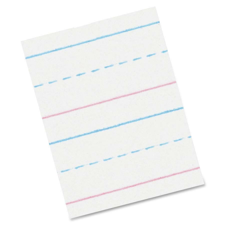 Zaner-Bloser Pacon Broken Midline Sulphite Paper - Image 2