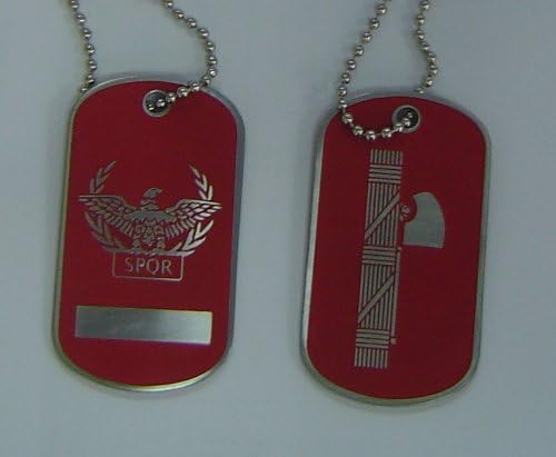 Roman Italy Eagle Legion Centurian SPQR Army Battle Dog Tag