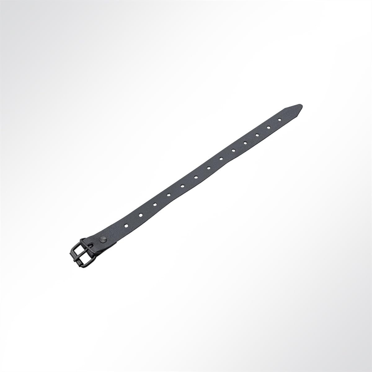 Schnallriemen mit Rollschnalle für Planen schwarz, Länge 350mm VE 10 Stück