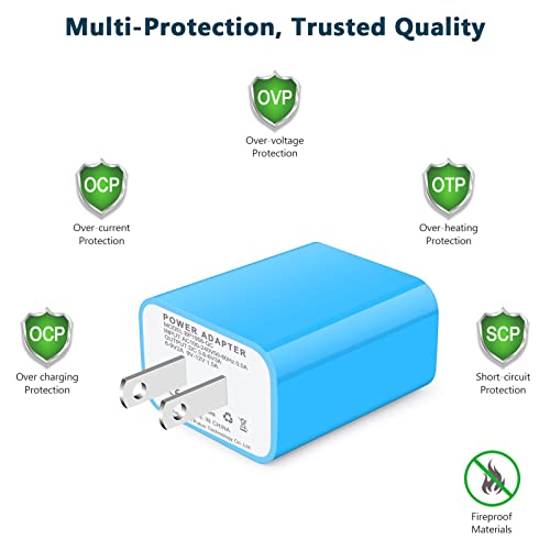 Quick Charge 3.0 Fast Charger Type C Wall Charger Block Plug +6FT Android Phone Charger C Cable for Samsung Galaxy S25 S24 S23 S22 S21 S20 S10 S9 S8 Note 20 A16 A35 A25 A15 A54 A14 A53 A13 A03S A23 - Thumbnail 6