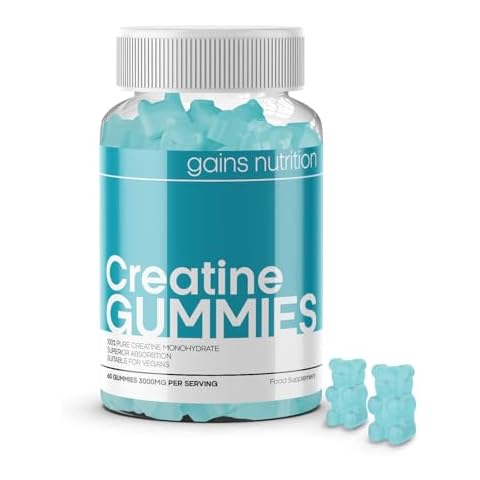 Bonbons Gélifiés Créatine Gains Nutrition Cover