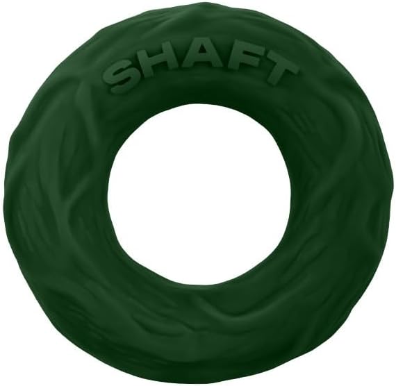 Model R 100% Liquid Silicone Cock Ring for Pleasure & Performance Boost - Skin-Like Textured Penis Ring Sex Toy for Men & Couples - 0.9" (23mm) Inner Diameter - Adult Sex Toys (Gray, Medium)