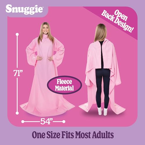Image of Snuggie The Original Wearable Blanket With Sleeves & Pockets | Cozy Oversized Throw for Adult Men & Women | One Size, 71x54