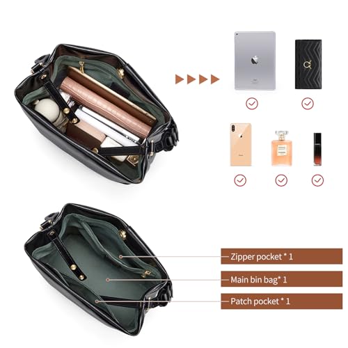Bolso Hobo para Mujer Cnoles de Cuero miniatura 6