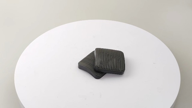 Brake & Clutch Pedal Pads Cover - Black Rubber Set For Jeep Wrangler YJ TJ Cherokee XJ (2-Pack) 2 thumbnail image