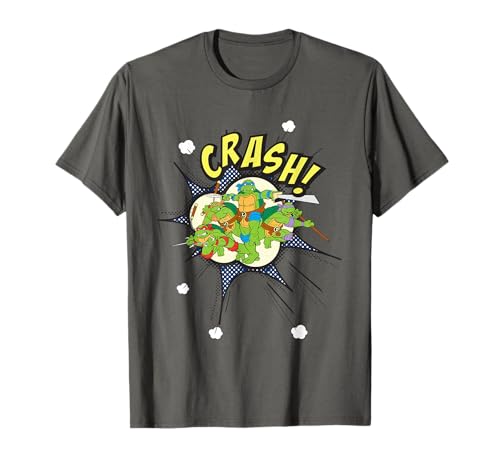 TMNT Leo Donnie Raph & Mikey Crash! T-Shirt