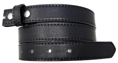 BC Belts Womens Thin Leather Belt Strap with Vintage Distressed Texture 1