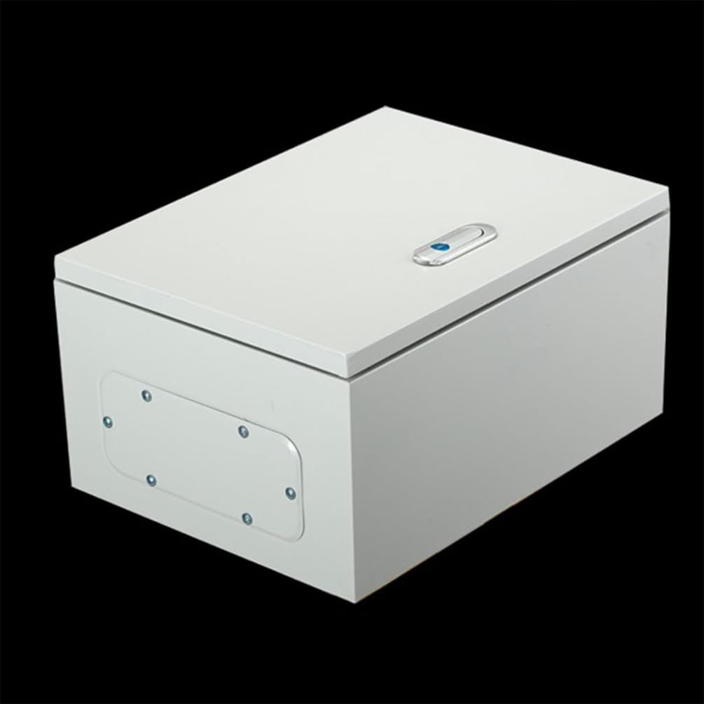 Edelstahl Wasserdichter Schaltschrank Innen Außenwandmontierter Anschlusskasten Rostfreier Technikkasten Einfacher Zugang Eingebaute Isoliermontageplatte,400 * 200 * 500mm