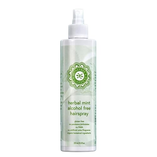 Honeybee Gardens Spray para el cabello sin alcohol de menta a base