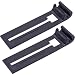 Ultra Durable W10195839 Dishwasher Rack Adjuster Replacement part by Blue Stars - Exact Fit for Whirlpool KitchenAid Kenmore Dishwashers - Replaces WPW10195839 PS11750092- PACK OF 2