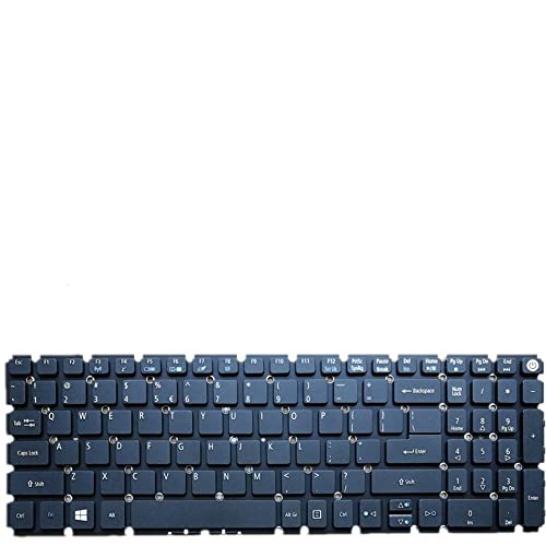 Clavier Acer Aspire A315-21 noir portable pièce rechange version US