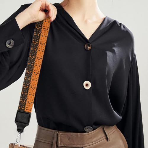 Image of Adjustable Purse Strap Replacement, Wide Shoulder Canvas Bag Strap, Crossbody Handbag Strap