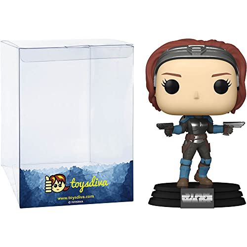Bo-Katan (Chase): P O P ! Vinyl Figurine Bundle With 1 Compatible 'Toysdiva' Graphic Protector (463-54523 - B/A)