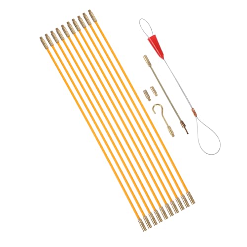 Tirage de câbles fibre de verre pour installer la fibre et l'électricité dans vos murs