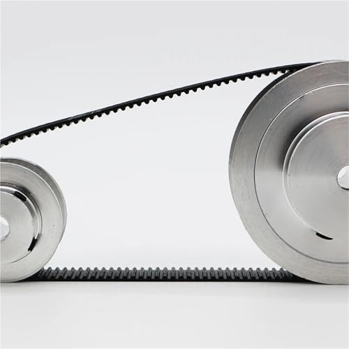 Courroie de distribution HTD 2M en caoutchouc premium durable de 318mm à haute résistance - 5