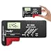 Batterietester,Digitaler Batterietester für Verschiedene Batterietypen,Batterie Tester Haushalt Batterien,Batterie Akku Checker für AA AAA C D 9V 1,5V Knopfzellenbatterie Akku