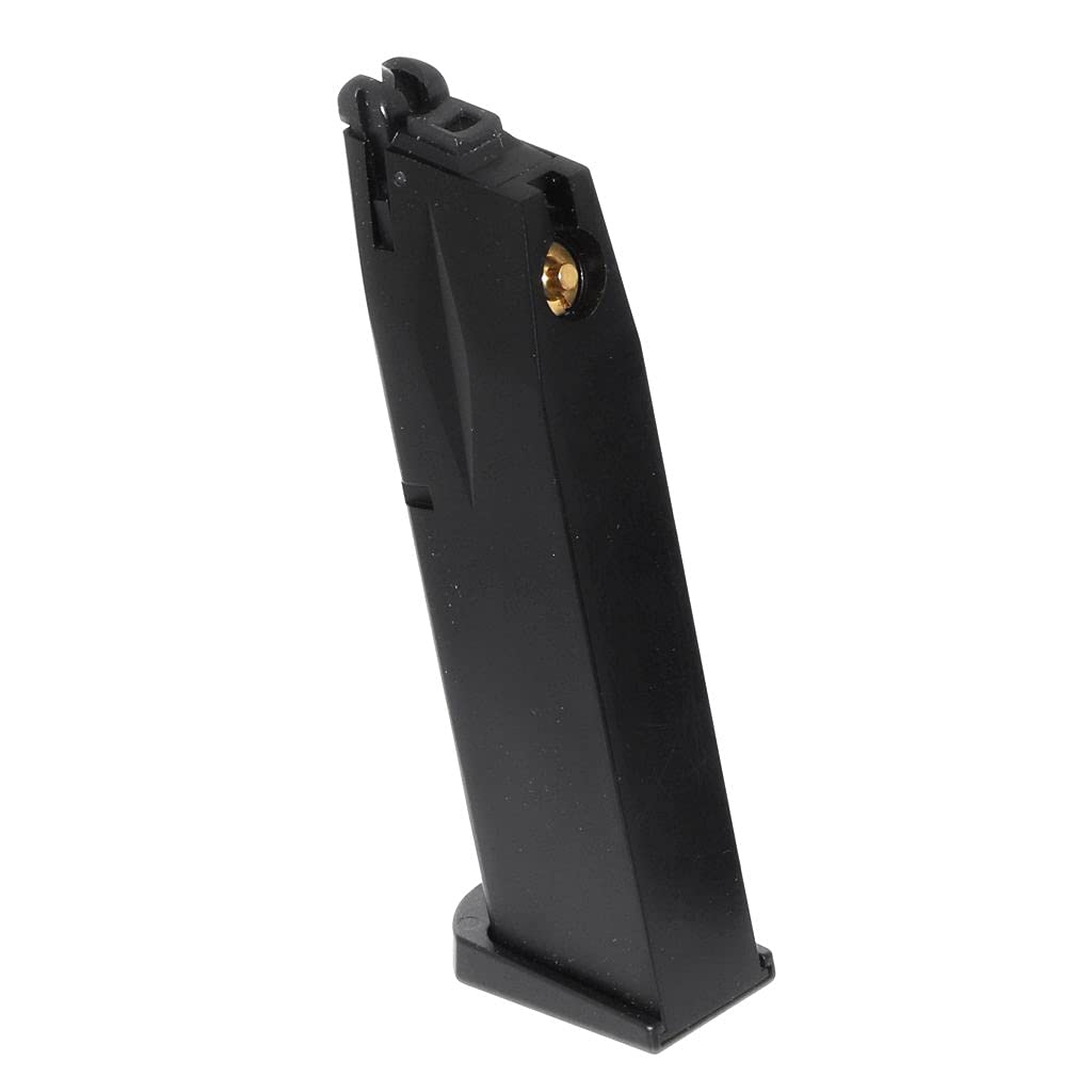 Airsoft Softair Teile WE (WE-TECH) 26rd Co2 Magazin für AW MB Serie/KJW/Tokyo Marui/WE 902 M9 M92 GBB Pistole Schwarz