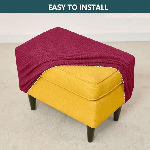 Funda protectora sofá lavable con borde elástico antiarañazos para salón 7