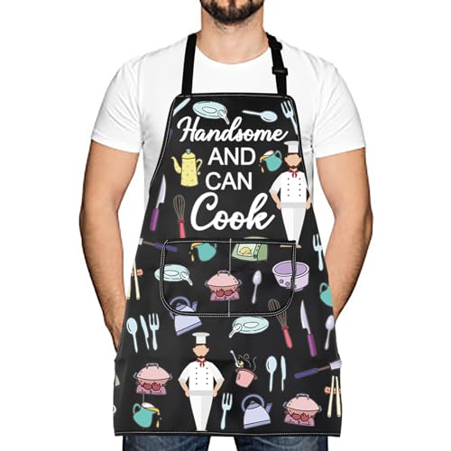 Tablier imperméable de cuisine pour fêter une pendaison de crémaillère