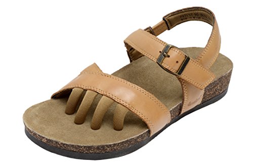 Wellrox Women's Santa Fee-Maddie Taffy Casual Sandal 6