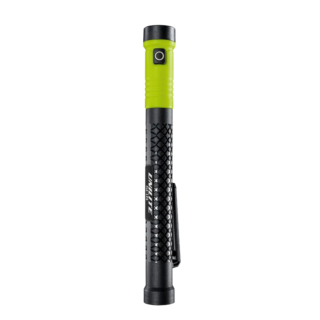 Uni-Lite Yellow Flx-125 Led Telescopic Inspection Light, 125 Lumens, 17.7-52.2 Cm Extending Handle, Ip65 Rated