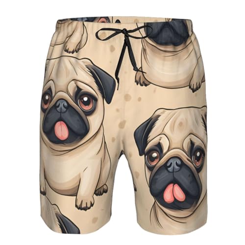Cute Planet Print Stylish Men Beach Shorts Lightweight Cozy Swim Trunks Summer Casual Outings Holiday4