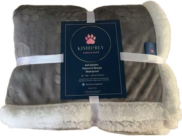 Kimberly dog and cat flannel & sherpa