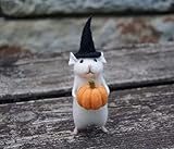 Lustige Geburtstagsmaus - Diese kleine Maus ist so süß und fröhlich. Er hält einen Kuchen mit einer Kerze in seiner Pfote. Tolles Geschenk und eine wunderbare Art, jemandem 