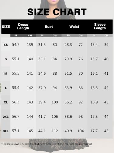 Image of PinkPatty Women's Plus Size Maxi Dresses Casual Flowy 3 /4 Sleeves Dress Printed Vacation Dress for Daily Wear with Belt