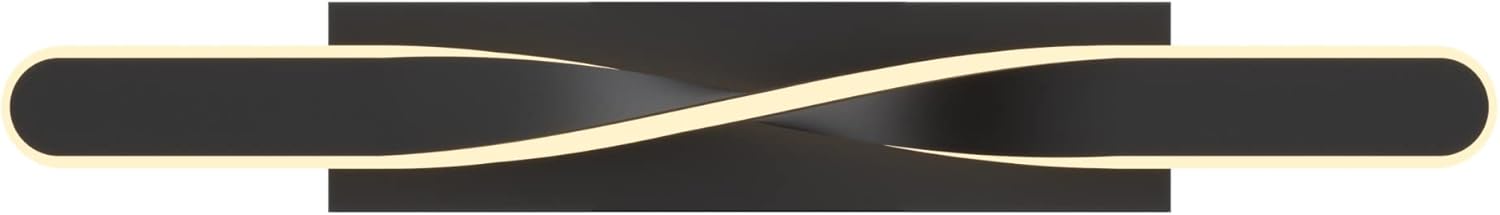 AFX Lighting Twist 24" LED Vanity - Black