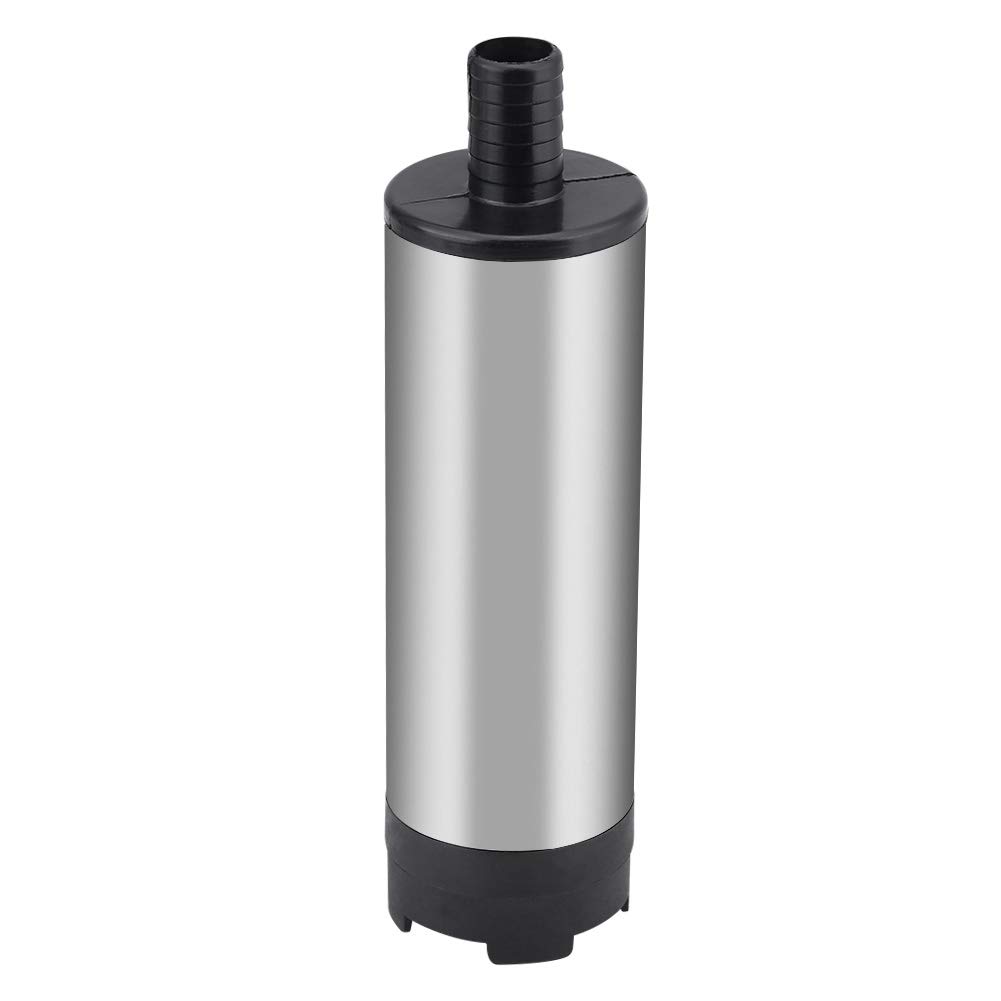Pompa głębinowa 51 mm, DC 12 V pompa wodna, pompa do napędowego 12 V, samozasysająca, 30 l/min, ze stali nierdzewnej, pompa zanurzeniowa do samochodu, przyczepy kempingowej,
