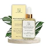 Zero Waste MVMT Moisturizing Oil for Face and Body – 100% Plant-Based, Vegan, and Cruelty-Free – Hydrating Blend with Argan, Jojoba, and Sweet Almond Oil – Plastic-Free Packaging – 30ml